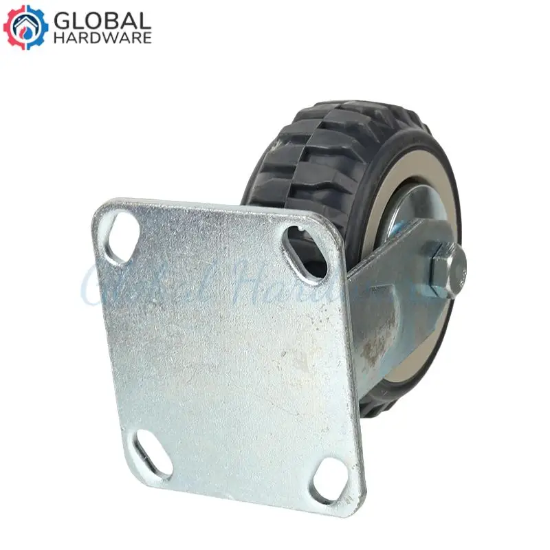 

Dedicated Wear-Resistant Load-Bearing 5-Inch Gray Bee Fire Fixed Wheel – Ideal for Dining Cars Home Hardware Use