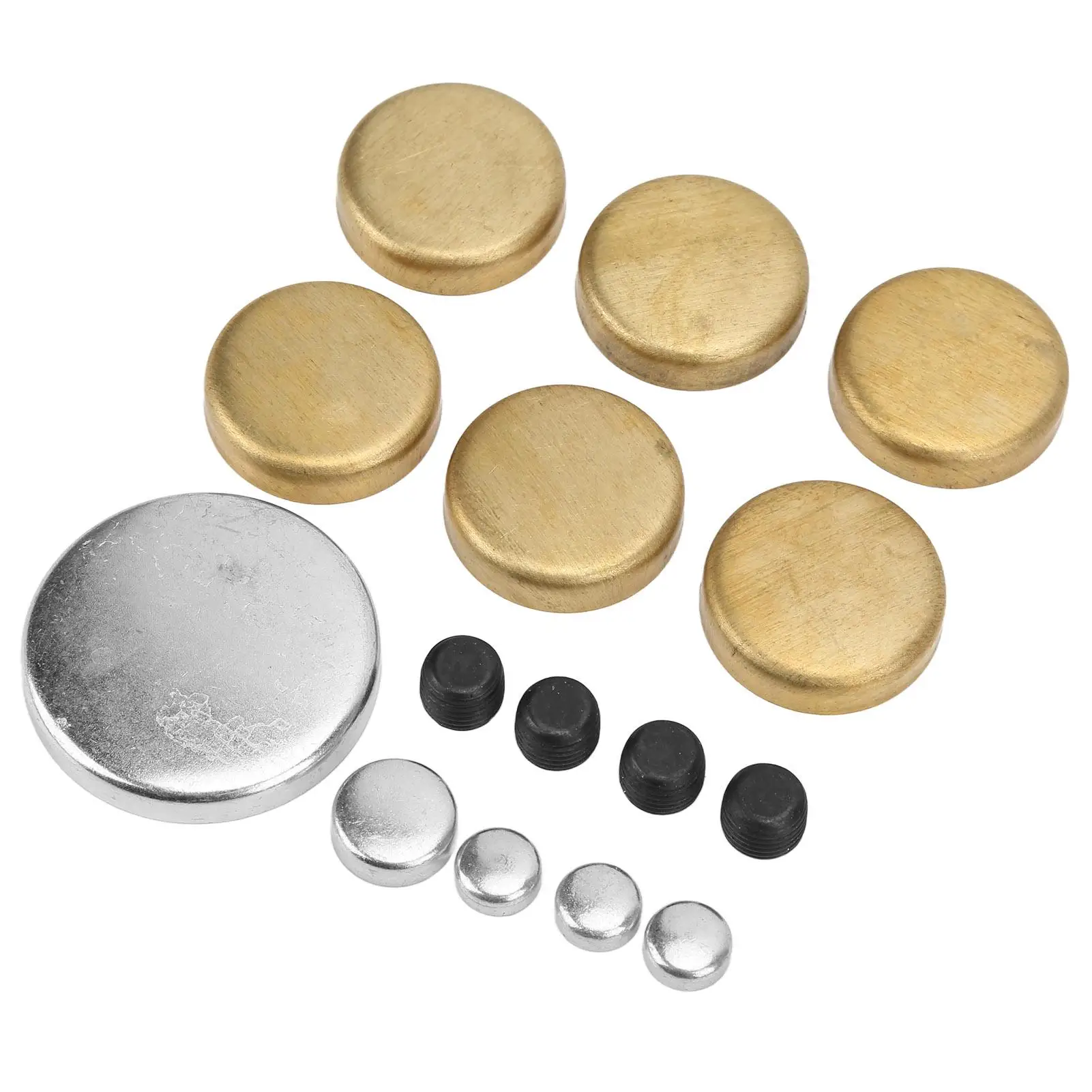 مجموعة توصيل التجميد النحاسية - استبدال مقابس توسيع المحرك لمحركات وندسور الصغيرة (255ci-351ci، 1962-2001)