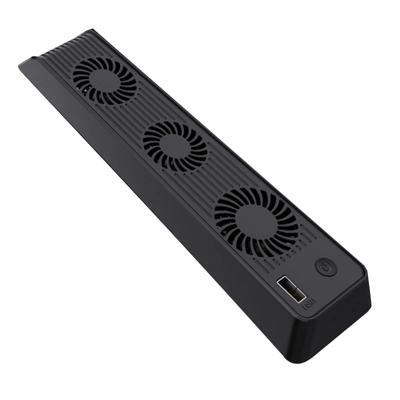 For PS5 Gaming Console Cooling Fan, Silent Noise Reduction Fan With LED Lights