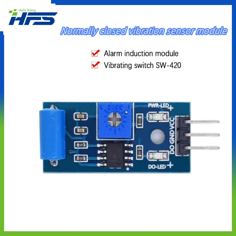 

Normally Closed Vibration Sensor Module for Alarm System DIY Smart Vehicle Robot Helicopter Airplane Aeroplane Boart Car