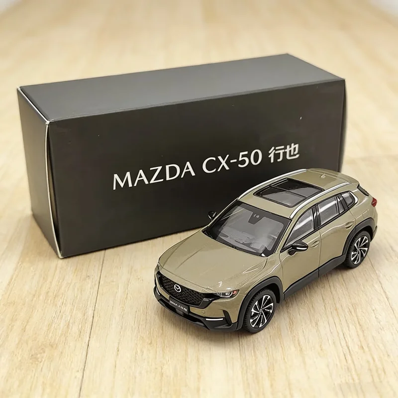 1/43 MAZDA CX-50 SUV Legierung-Automodell Simuliertes Druckguss-Metall Geländewagen Modell Miniatur-Skala Sammlung Kindergeschenke