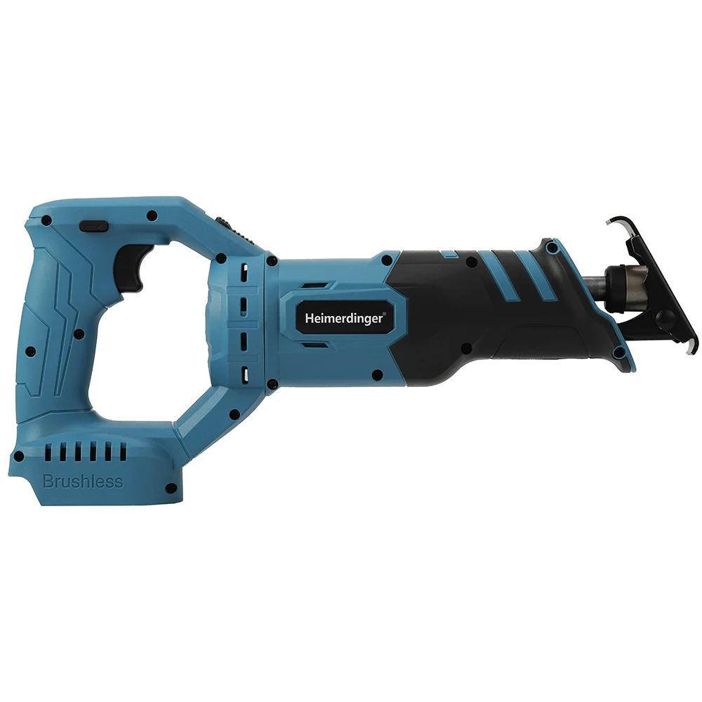 Lithium battery reciprocating saw 18v cordless reciprocating saw with 4 pieces saw blades compatible BL1830 BL1830 BL1850 BL1860