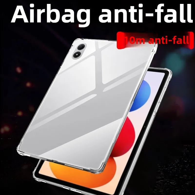 

Transparent Shockproof Case For Redmi Pad 2 Pro 12.1" 2025 Xiaomi Pad mini Pad2 SE K Pad 8.8 8.7 11 inch Soft TPU Silicone Cover