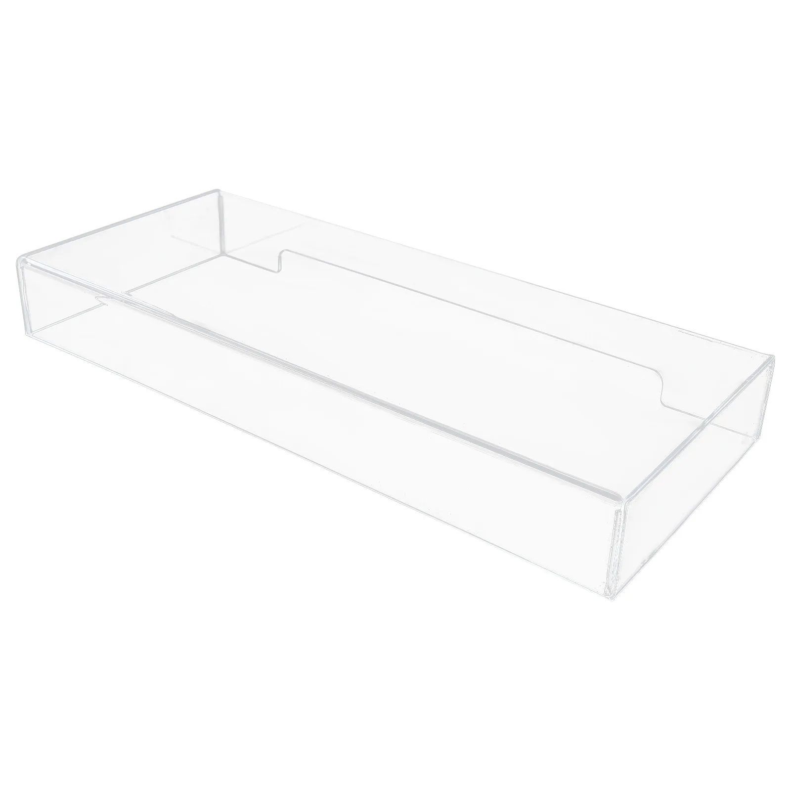 Transparent Acrylic Keyboard Cover Universal Fit for 98 Percent Desktop Keyboards Waterproof Spill Proof Washable Keyboard