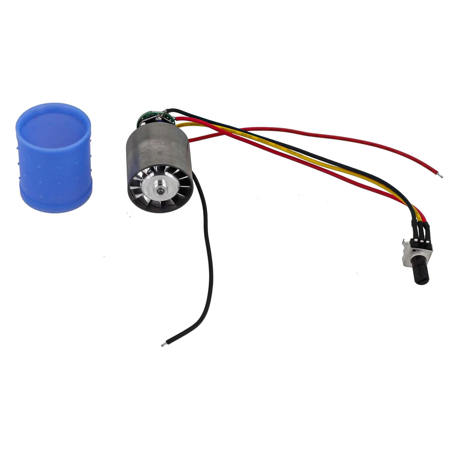 Brushless Fan DC Blower Low Voltage Fan Low Voltage Input Metal Construction Power Supply Compatible Dual Voltage 12V 24V