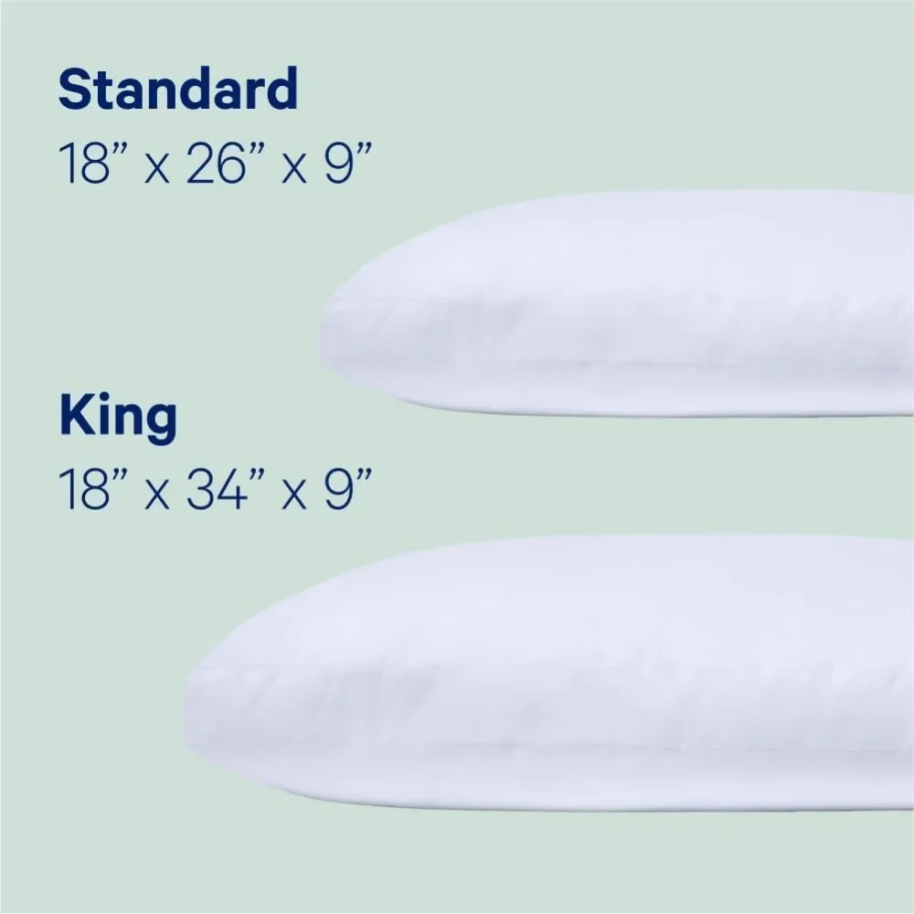 Almohada Original para dormir, King, blanco