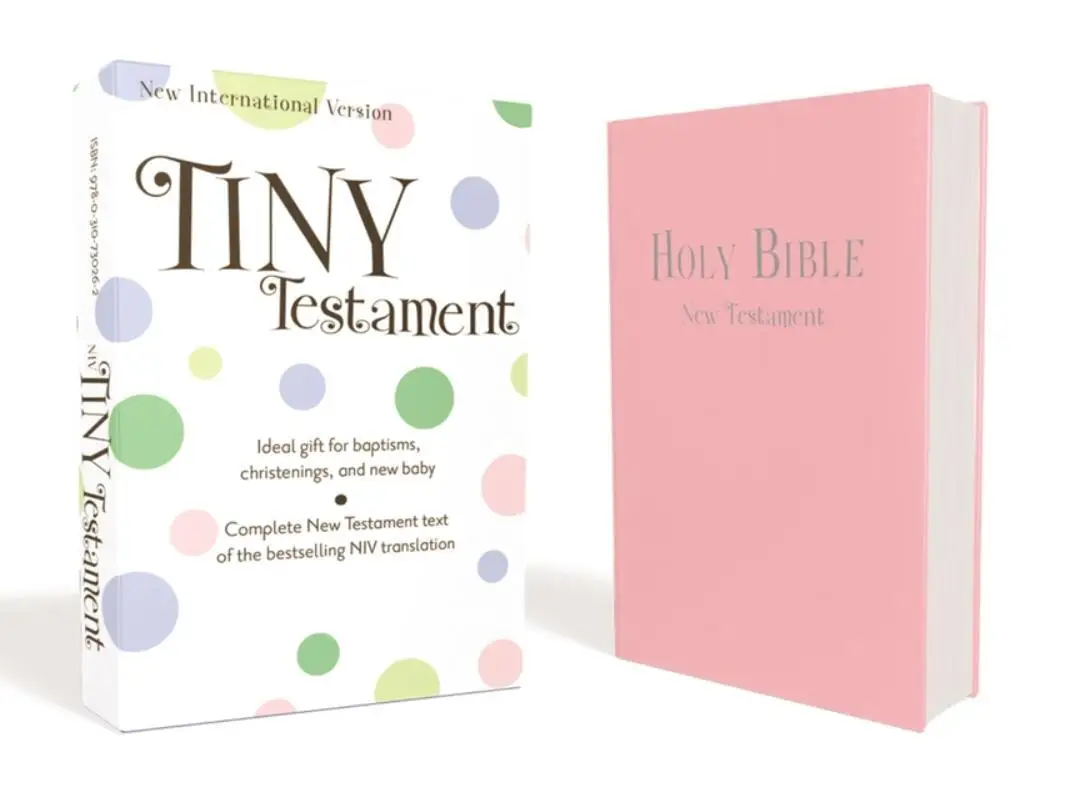 Limited Edition Tiny Testament Bible - NIV - Rare & Out of Print - Perfect Gift for Collectors