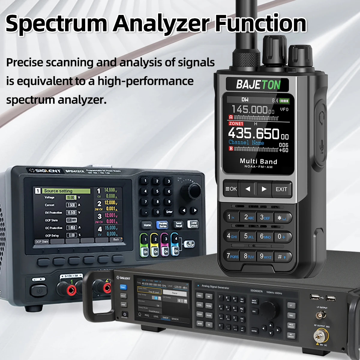 BAJETON BJ-8300 10 واط هام راديو الموجات القصيرة HF SSB CB اسلكية تخاطب AM USB LSB CW بلوتوث البرمجة يده اتجاهين الراديو
