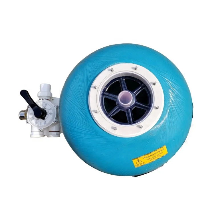 400Mm Pisina Pool Sand Filter System With Pump Fiberglass With Multiport Valve Swimming Pool Filter Kit For Water Circulation