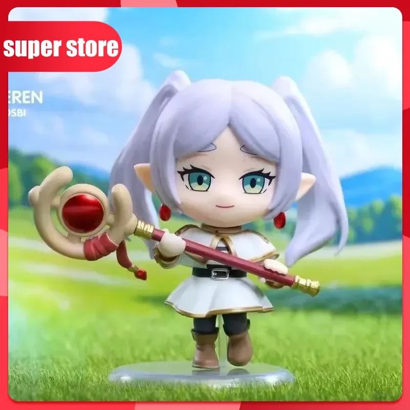 

Горячие игрушки Frieren Beyond Journeys End Cosbi Blind Box Мини-фигурка Аниме Коллекционная полка Декор Фэнтезийный подарок Модные коллекционные предметы