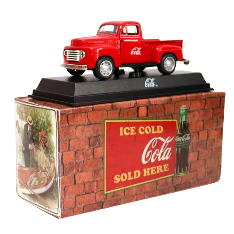 Pressofuso In Lega 1/32 1950 Mustang/Pickup Truck Modello di Auto Classici Regalo di Souvenir Giocattolo Display Statico Bar Decorazione