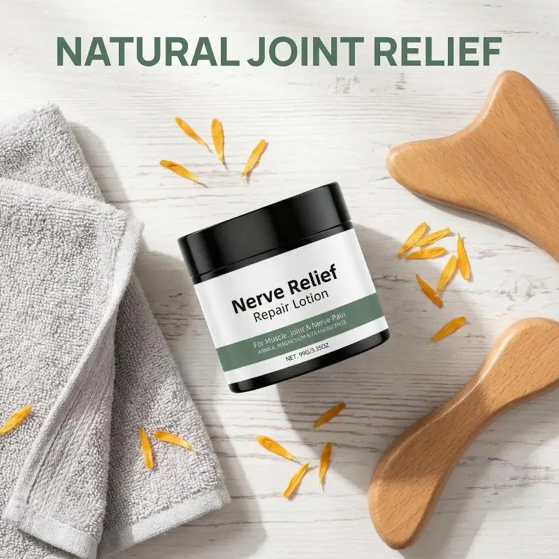 Joint Care Cream for Wrists Knees Feet Hydrating Massage Balm Rapid Relief Soothes Joints Daily Use for Pain and Discomfort