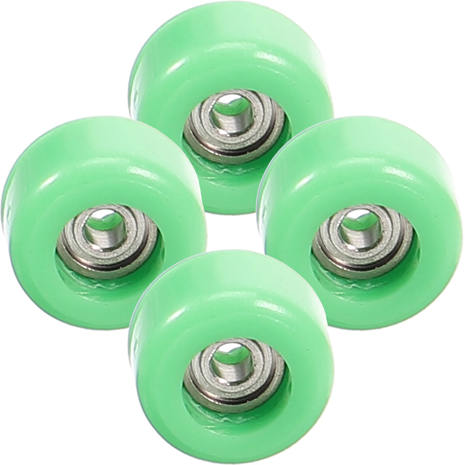 

4Pcs Artificial Finger Skate Rollers Durable Plastic Stainless Fingerboard Trucks Fingertip Movement Stress Relief Educational