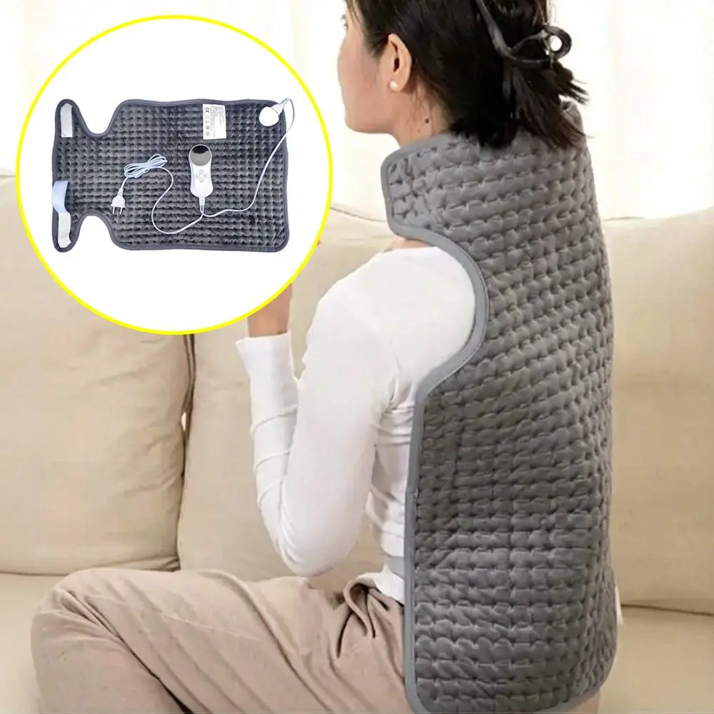 9 Levels Electric Heating Pad Adjustable Washable Physiotherapy Blanket Skin-Friendly EU Plug Electric Thermal Blanket Abdomen