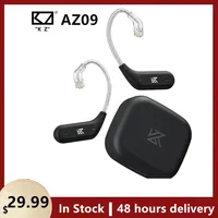 KZ AZ09 HD Bluetooth 5.2 Wireless Upgrade Cable Bluetooth Module HIFI Wireless Ear Hook Connector With Charging Case Z3 S2 Z1PRO