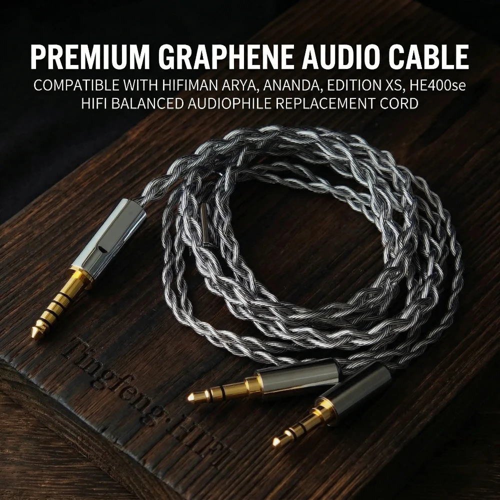 プレミアムグラフェンオーディオケーブル-hifiman-arya-ananda-edition-xs-he400se-44-バランスデュアル-35mm-オーディオマニア向け交換コード