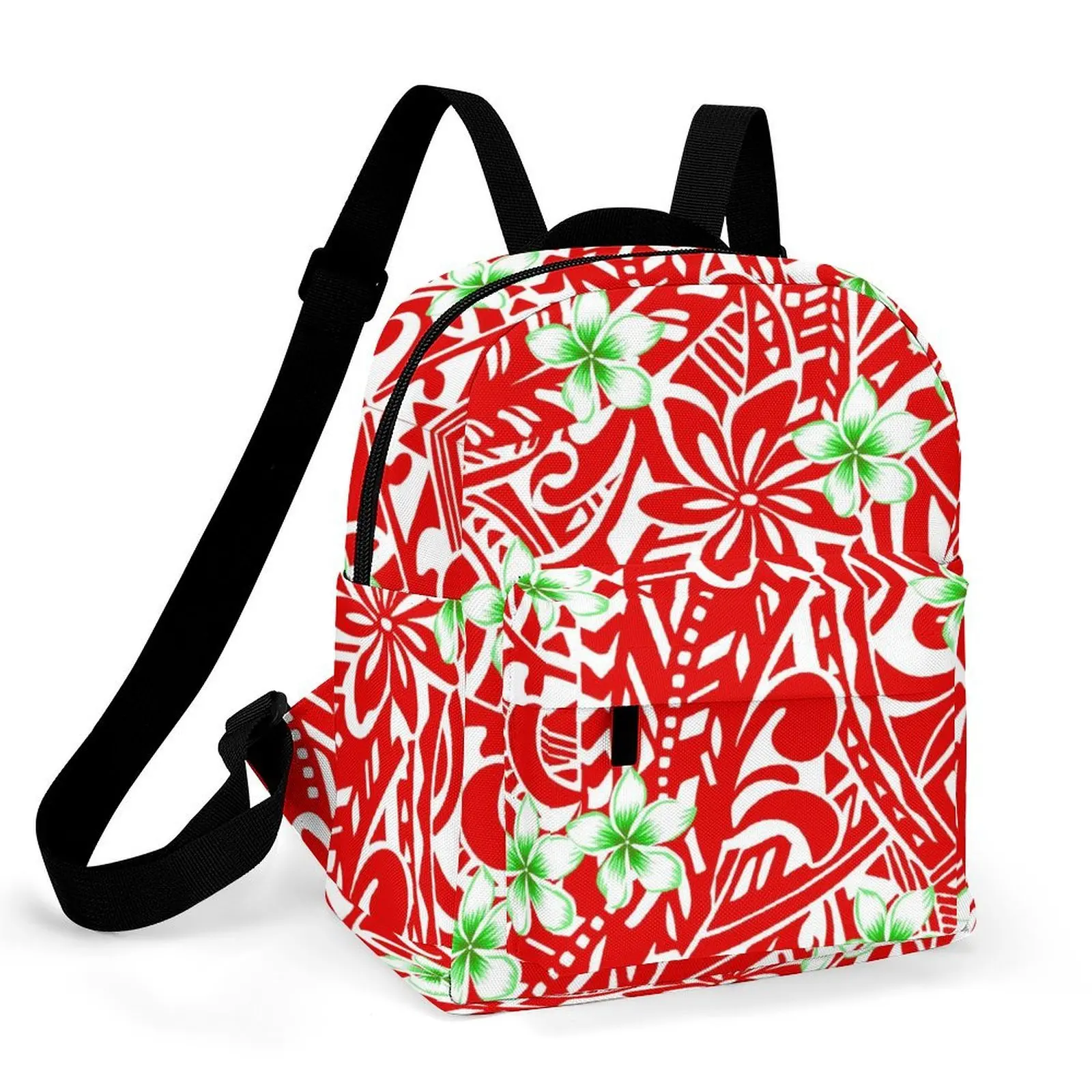 حقائب ظهر نسائية غير رسمية مخصصة من بولينيزيا نمط شعار نص صور عالية الجودة متينة مقاومة للاهتراء حقائب ظهر عصرية #3
