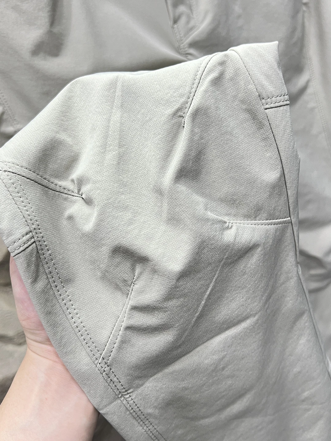 Busin Series 4D Tailoring Thin Qui Dry Casual Pants Men's Kneecap Pouch Design Straight Leg Pants Summer Youth Faion