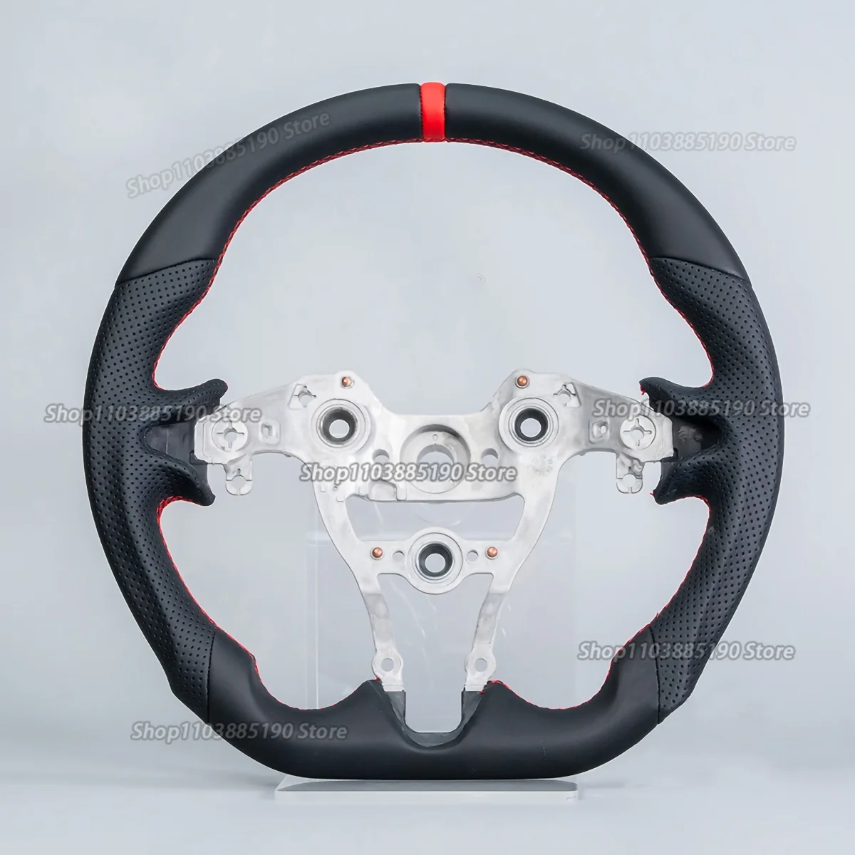 

Полностью кожаный руль для Hyundai N-line Elantra N Genesis Sonata Elantra N I30N I20N 2022-2025, аксессуары для рулевого колеса