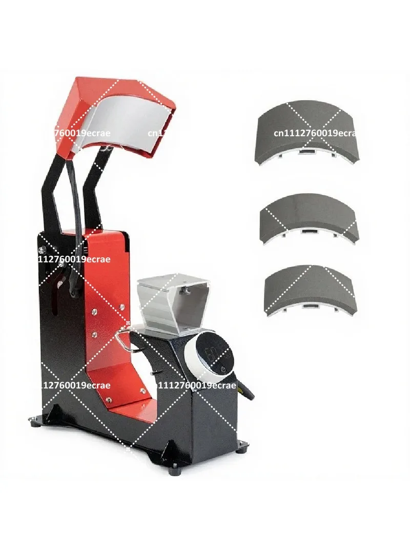 3-in-1 Multifunctional Automatic Lift Cap Baking Machine Heat Transfer Press