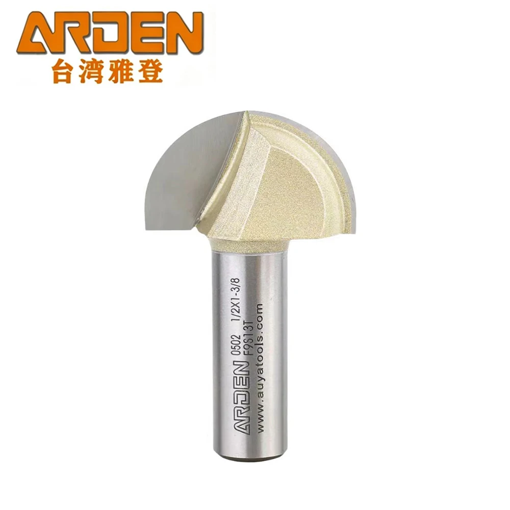 

ARDEN Woodworking Round Bottom Bit Ball Nose Bit CNC Carving Grooving Milling Cutter MDF