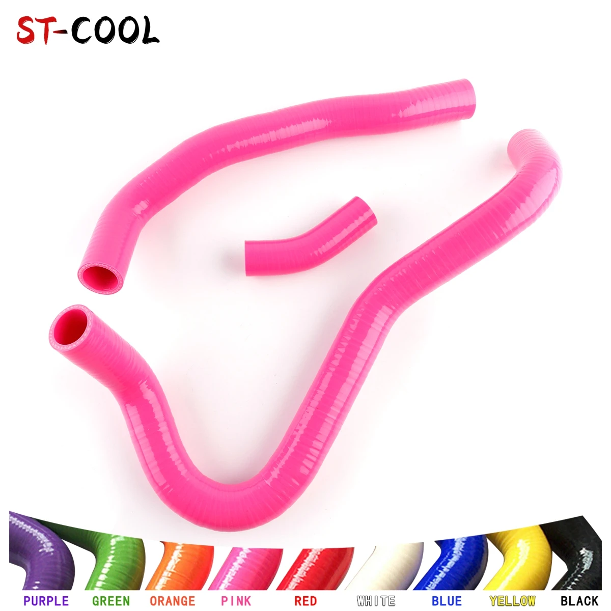 

For 2006-2011 K20Z3 Honda Civic Si FA5 FG2 2.0L 2007 2008 2009 2010 Radiator Coolant Silicone Tube Pipe Hoses Kit 3Pcs 10 Colors