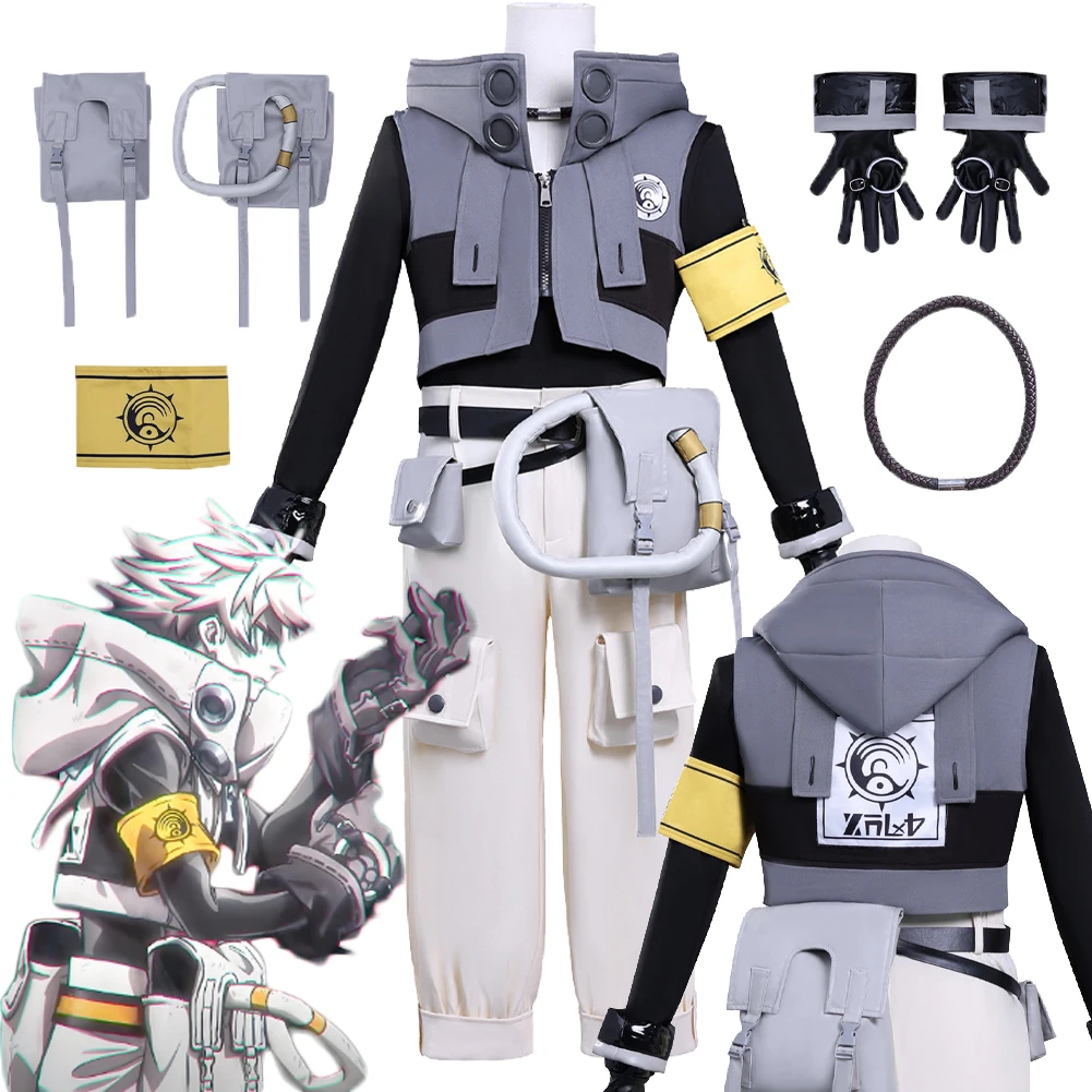 

Аниме Gachi A Kuta Rudo, карнавальный костюм, аксессуары для взрослых и мужчин, одежда для ролевых игр на Хэллоуин, карнавальная вечеринка, маскировка