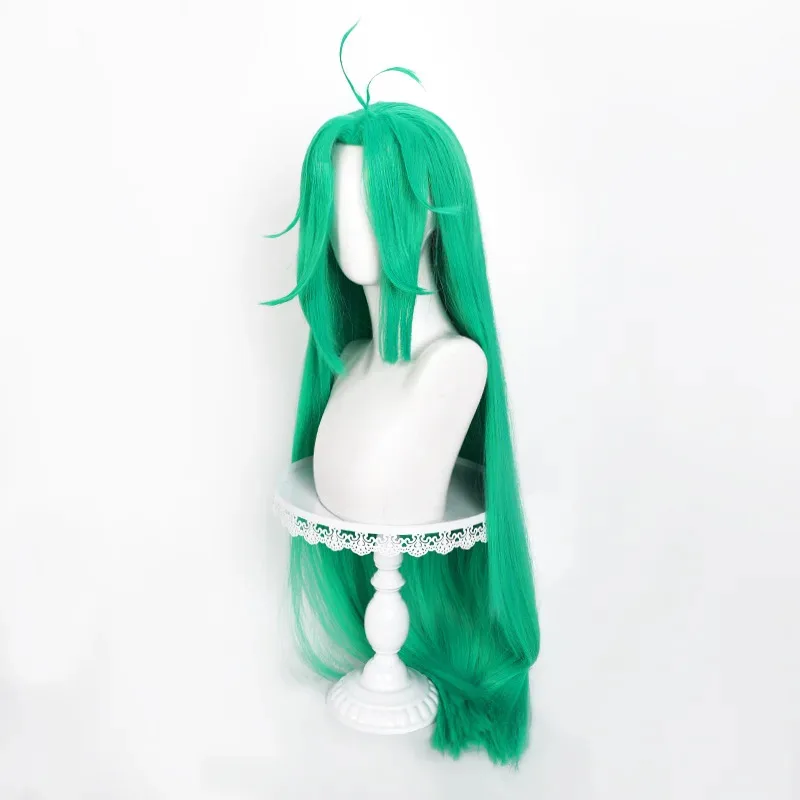 2025 22 anime para ser herói x sorte ciano cosplay peruca verde cabelo longo festa de halloween para mulheres meninas carnaval role play cos adereços