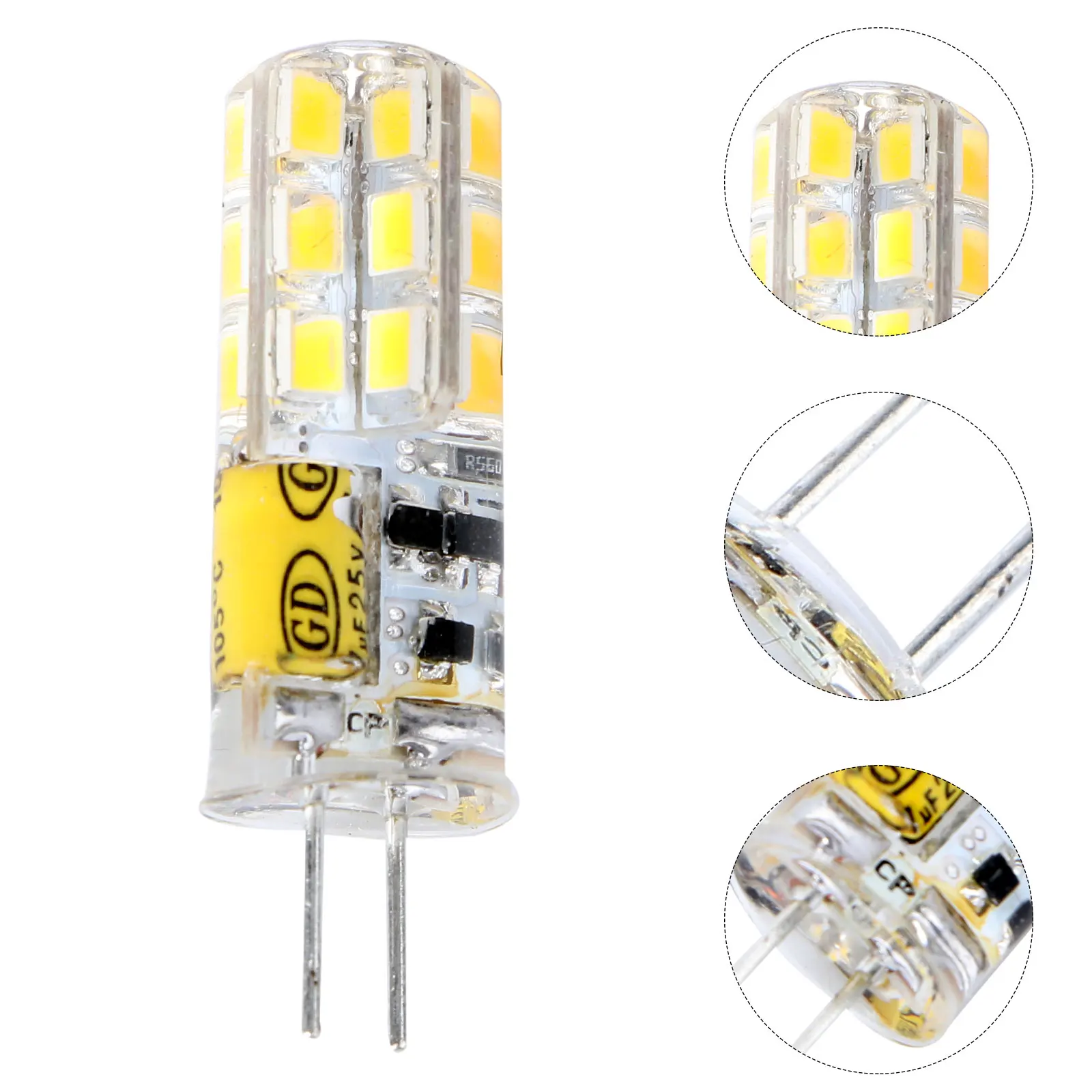

10 pcs Bulb 24 3W 12V 3000-6000K 130Lm Non-Dimmable Energy Saving For Ceiling Lamp Chandelier Crystal Light Decorative