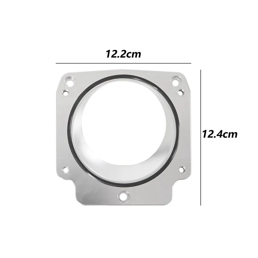 Throttle Body Adapter Plate 551513 LS1 75mm 3 Bolts to 4 Bolts 92mm LS3 LM7 LR4 LQ4 LS6 L59 LQ9 LM4 L33 LSX 4.8L 5.3L 5.7L 6.0L