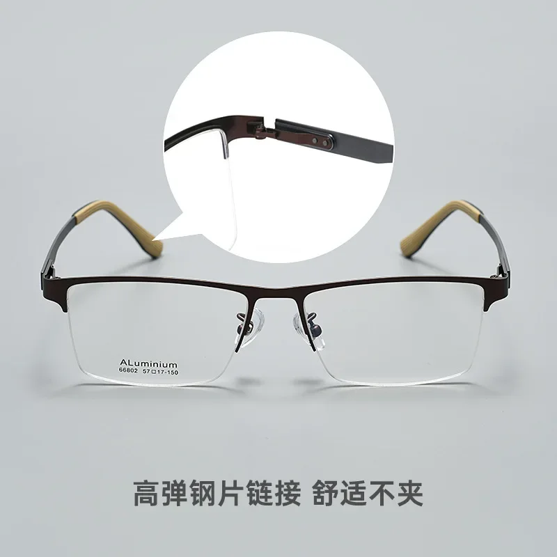 خفيفة رجال الأعمال نظارات نظارات للقراءة مكافحة الضوء الأزرق قصر النظر وصفة طبية نظارات مد البصر النظارات البصرية #3