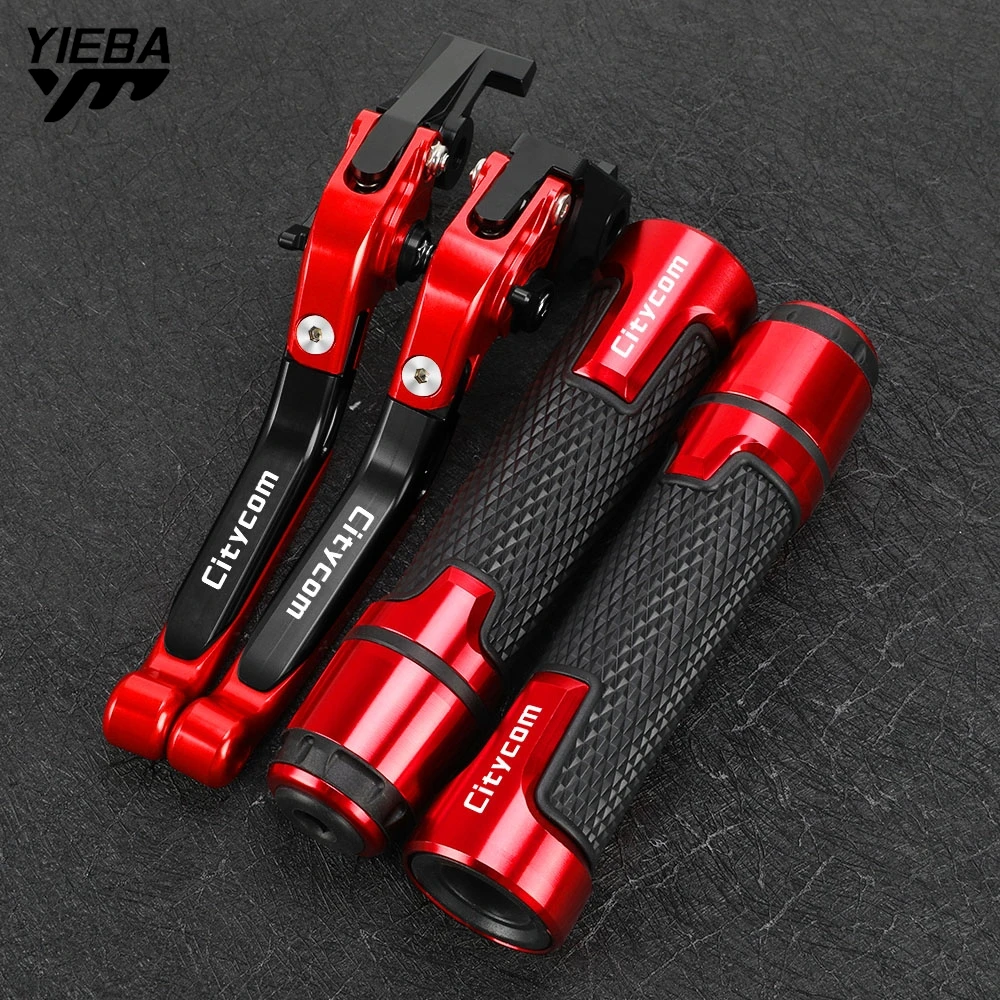 

For SYM CITYCOM Citycom 300i 2013 2014 2015 2016 Motorcycle Brake Clutch Lever Handlebar Handle bar Hand Grips End