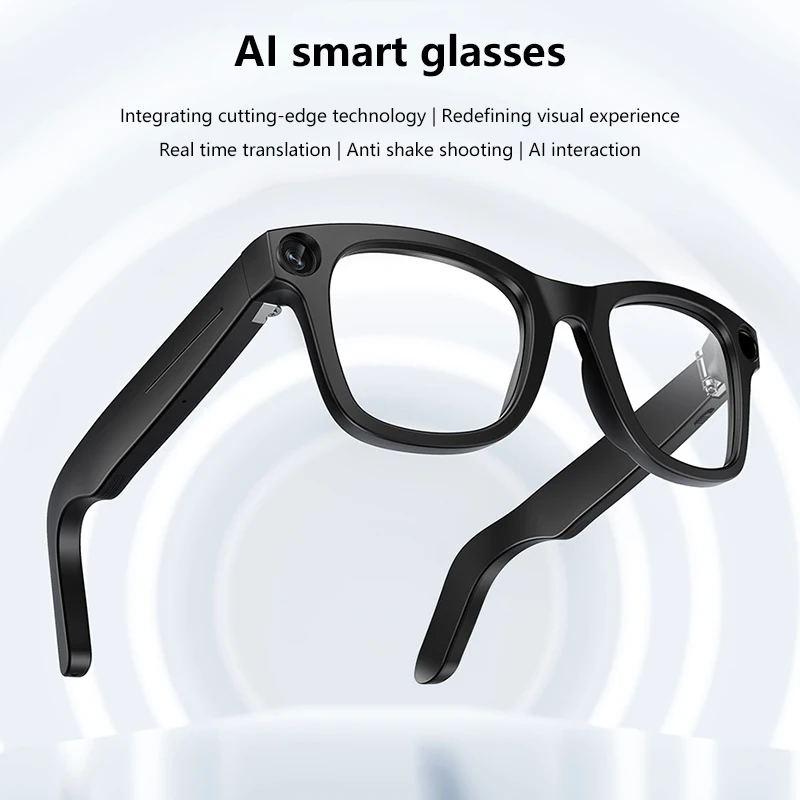 Xiaomi Smart AI Glasses AI Shooting Camera HD Photo Video Voice Call 800W pixel Translation Waterproof Bluetooth Glasses NEW HOT
