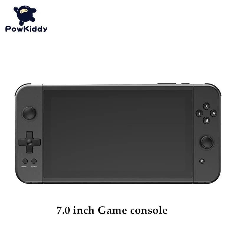 

POWKIDDY X70 7 Inch Handheld Game Console Support HD TV Out Two Players PS1 FC MD Retro Video Games Consoles Media Player Box