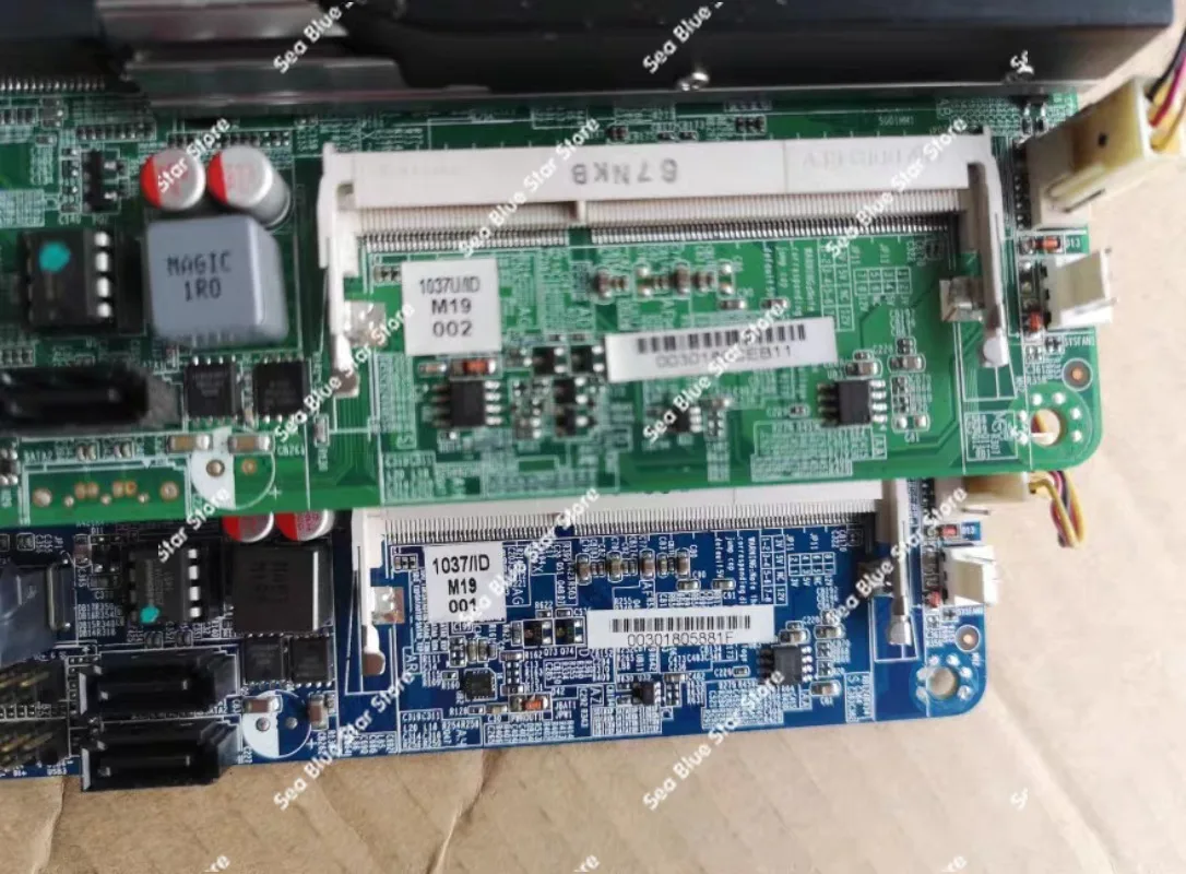 Industrial Control Main Board ITX-M19 VER Cash Register Integrated Machine 1037U 12V Second-hand Disassembly Main Board