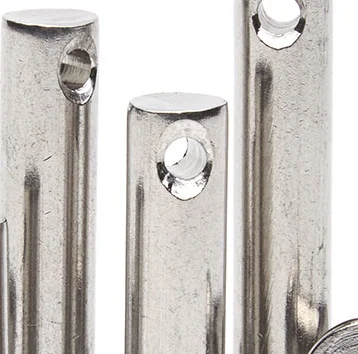10pcs M8 M10 M12 Clevis Pins With Head 304 Stainless Steel Shaft Flat And Hole Positioning Pin Cylindrical Bolts
