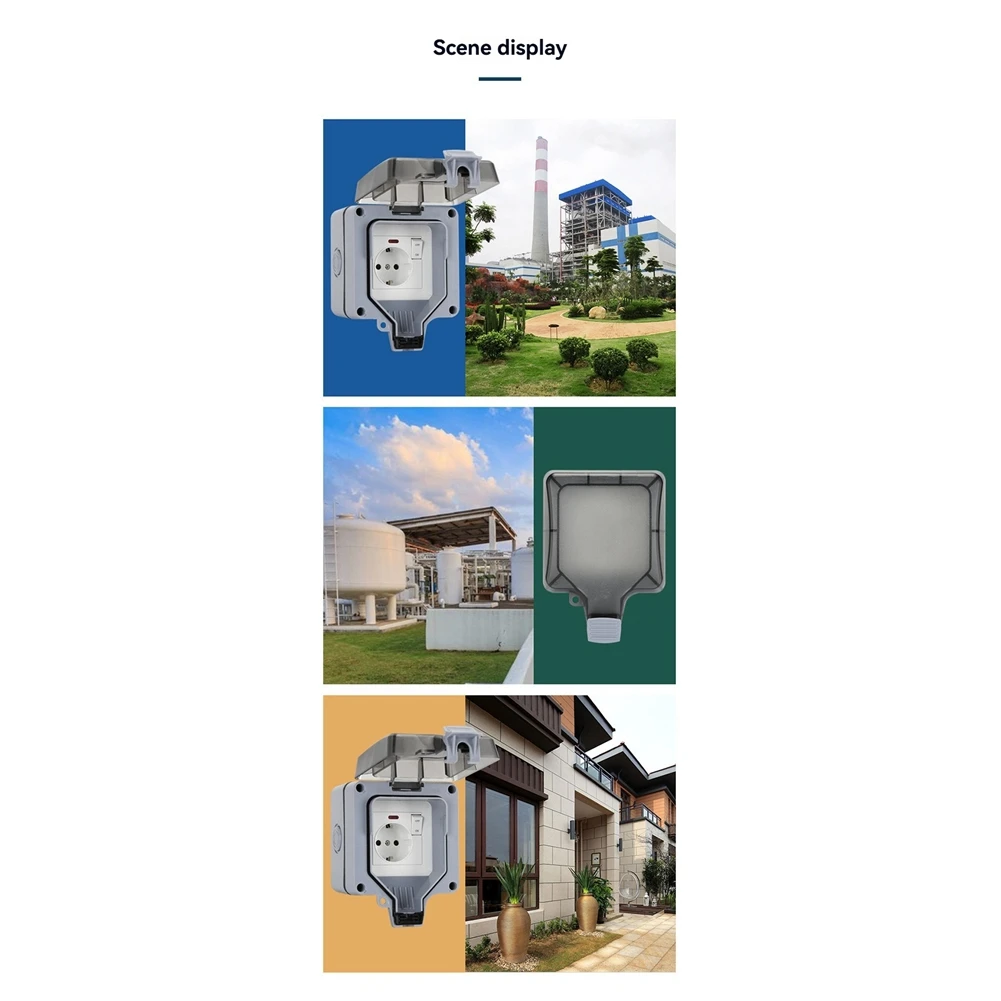 

【Купите это-нечно!】Уличная водонепроницаемая розетка