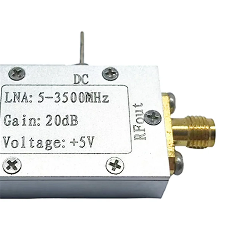 Rf Wideband Low Noise Amplifier 5-3500Mhz Gain 20Db High Frequency Amplifier