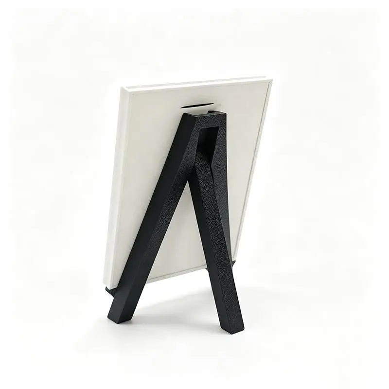 Wood Mini Easel Frame Desktop Triangle Display Stand Wedding Table Card Stand Holder Children Painting Craft Artist Tripod