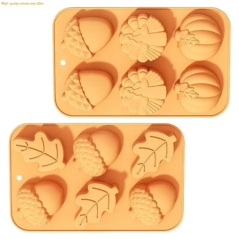203F Nonstick Silicone Dessert Baking Mold Dishwasher Safe Easy Release Cake Pan Heat Resistant Kitchen Bakewares