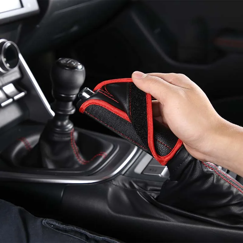 

For Toyota 86 /For Subaru BRZ 2012-2022 car handbrake protective cover leather cover cloth cover car accessories