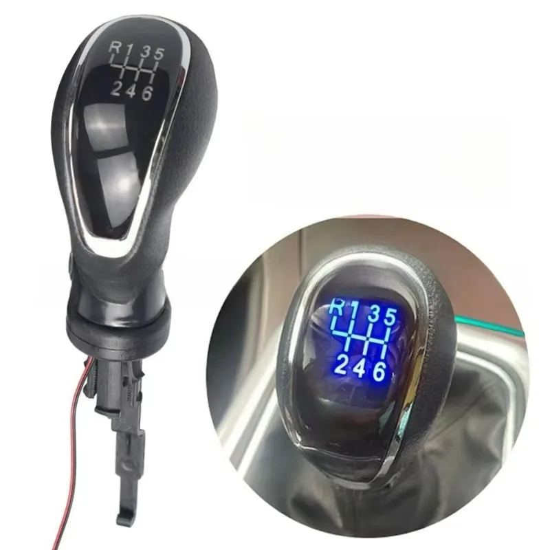 Iem For Buick Opel Astra Insignia 2009 2010 2011 2012 2013 LED 5 6 Speed Car Gear Gear Shift Knob Manual Handle Head Lever Vauxh