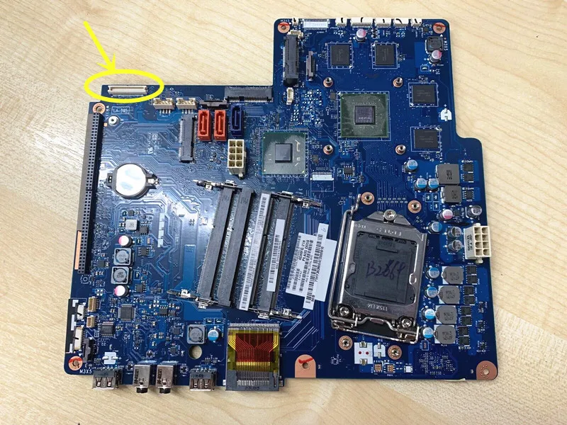 

CIH67S LA-6951P mainboard for Lenovo B520 B520E Motherboard GT555M Video card with 3D interface 100% test work