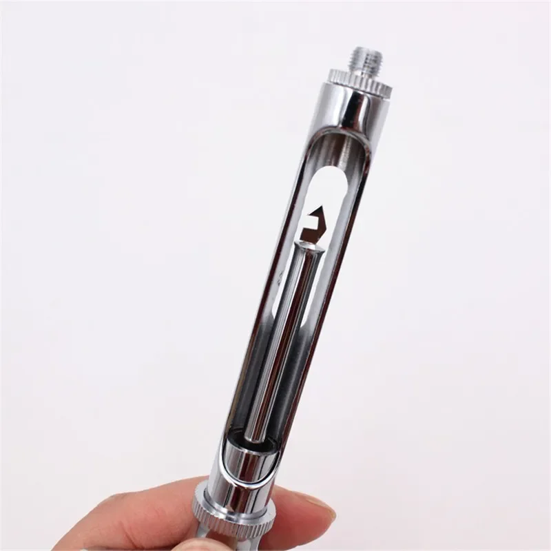 حقنة الأسنان الفولاذ المقاوم للصدأ طب الأسنان أداة جراحية مع رئيس الأسنان العناية بالأسنان الأسنان التخدير حقنة الشفط