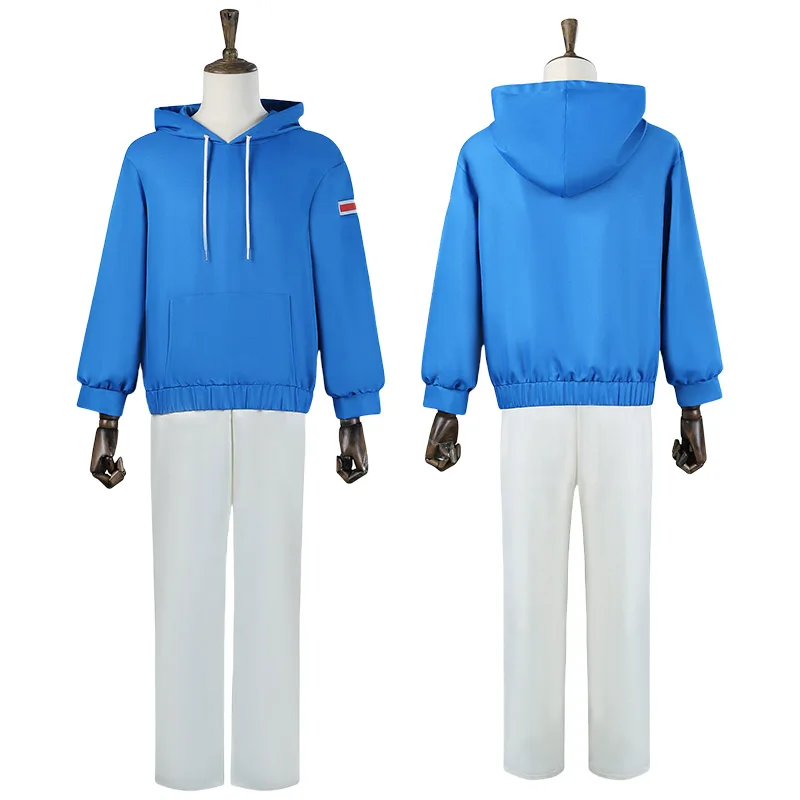 

Anime Sakamoto Days Cosplay Asakura Shin Cosplay Costume Shin Asakura HoodieTrousers Apron Uniform Halloween Party Unisex