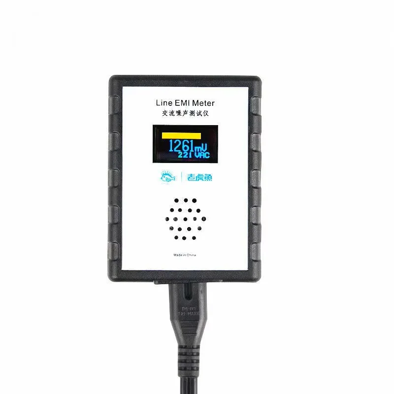 Mains Noise Tester EMI Measuring Instrument Broadband AC Power Supply Ripple Analyzer line EMI meter