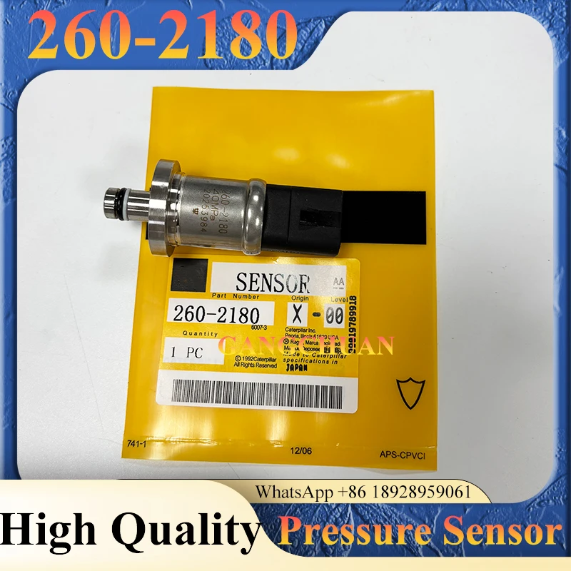 

260-2180 2602180 Датчик высокого давления 40 МПа для деталей экскаватора Caterpillar