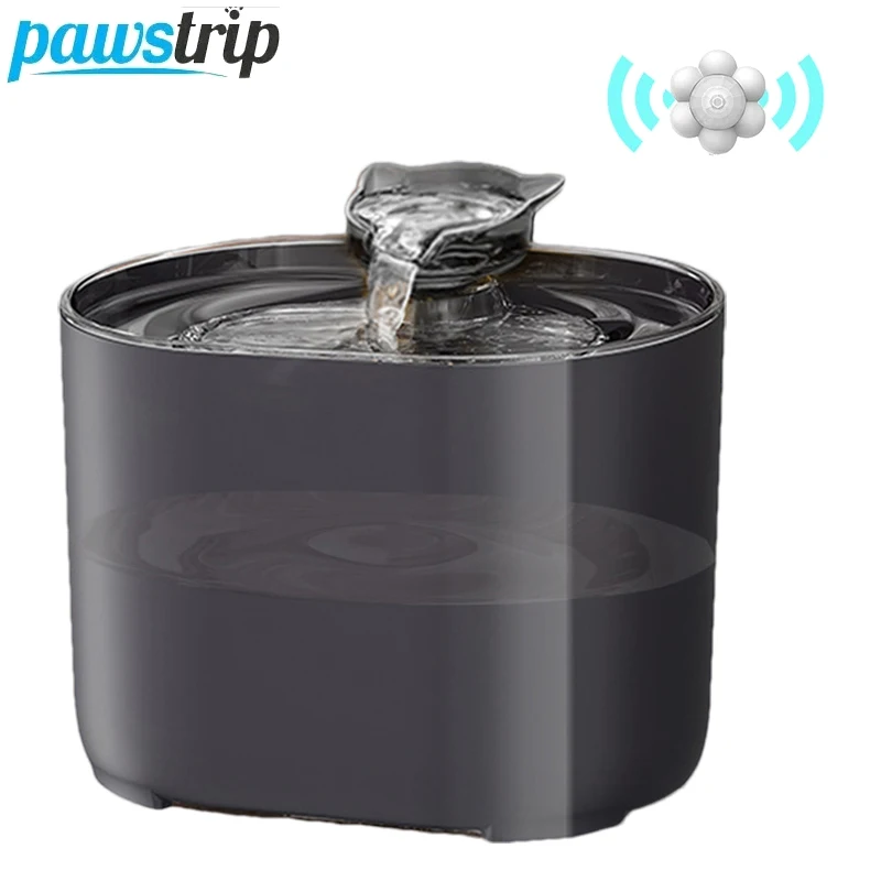 

2.2L Automatic Senser Cat Water Fountain Mute Pump Cats Drinker Recirculate Cat Water Dispenser Cat Accessories