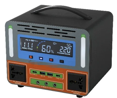 300W 90000mAh Solar Charger Power Station, 310Wh Capacity, On-board Camping Home Multifunctional Energy Bank