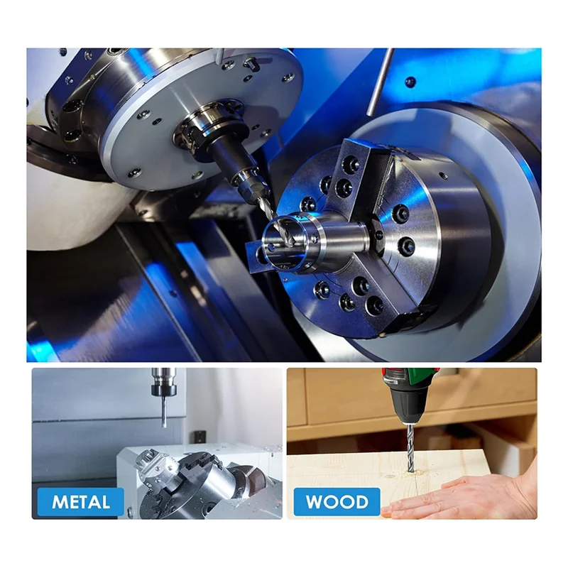 AB47-مجموعة من 8 أدوات تشذيب برميل عالية السرعة من الصلب مطحنة القلم المتقلب مطحنة الانتهازي القاطع مع 3/4 بوصة قطع الرأس النجارة ل